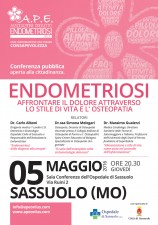 endometriosi Sassuolo 5 maggio 2016