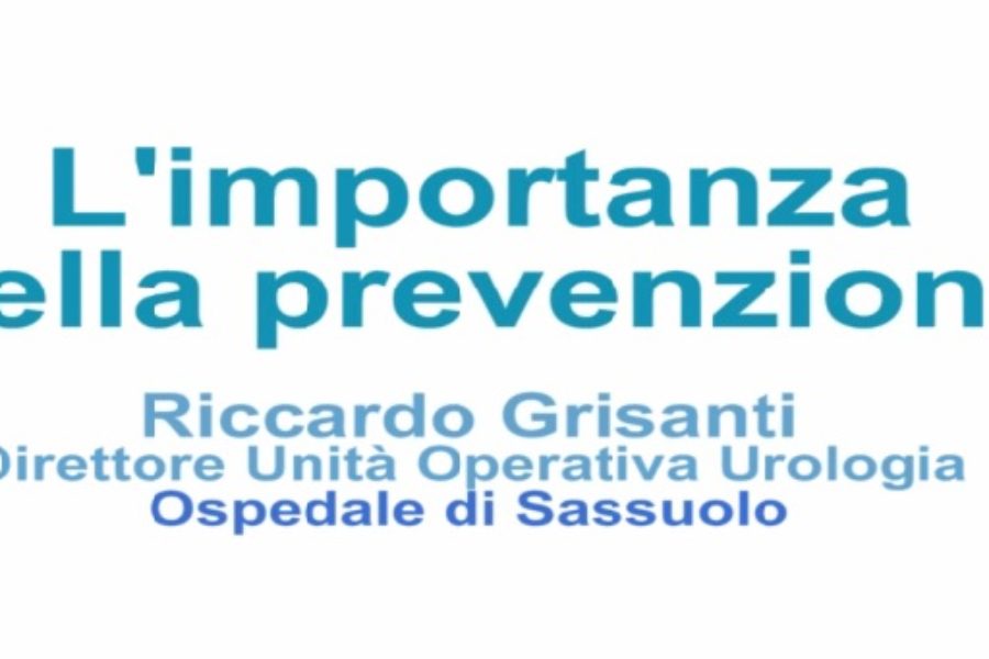 Riccardo Grisanti: l’importanza della prevenzione dei tumori maschili
