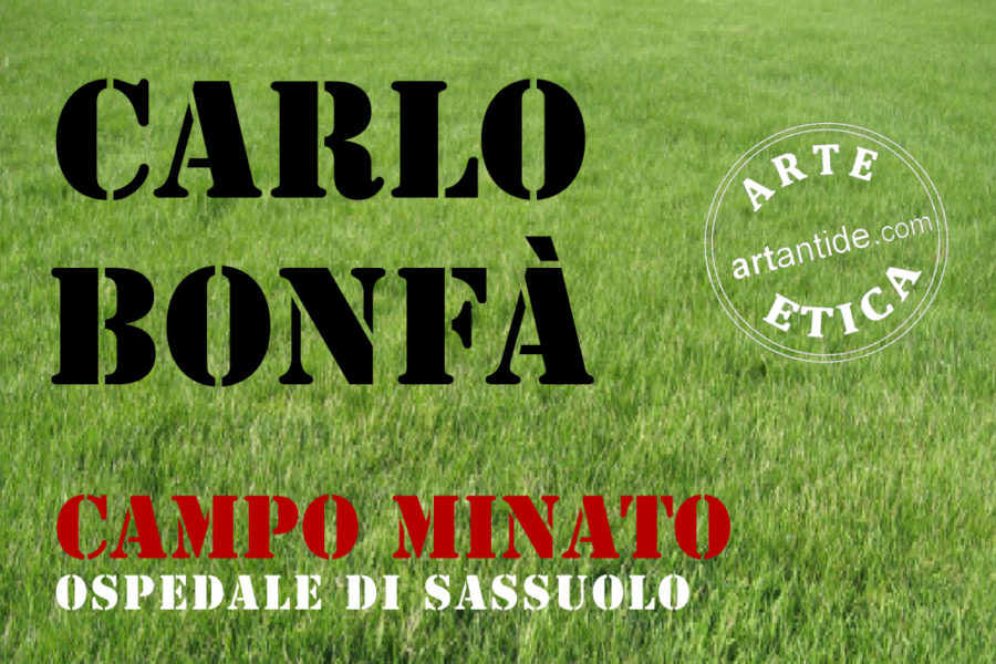 Dal 6 aprile in ospedale la mostra 'Campo Minato' di Carlo Bonfà