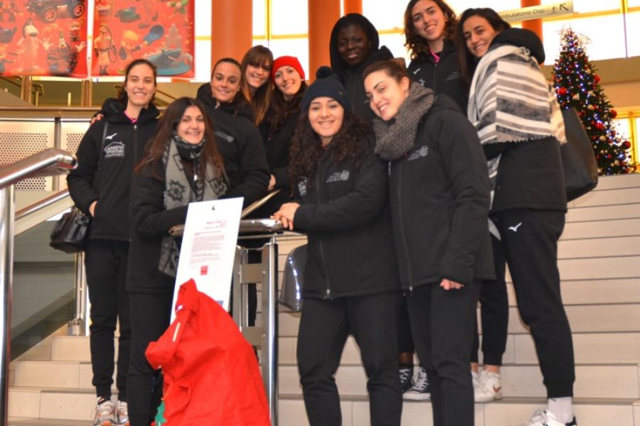 Volley Academy Sassuolo in visita alla Pediatria
