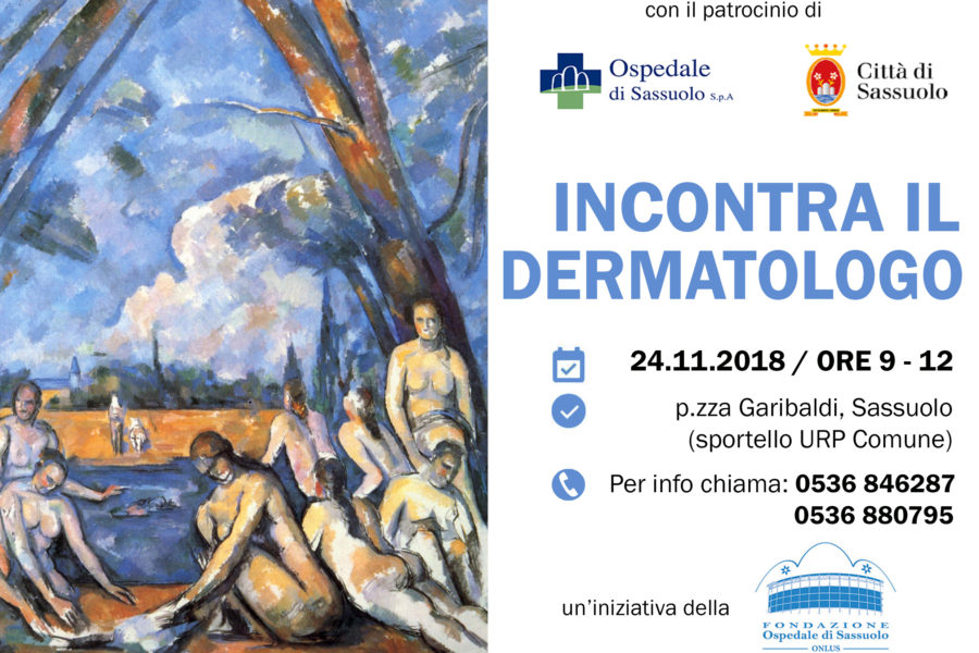 Dermatologia, incontra i nostri medici per uno screening gratuito