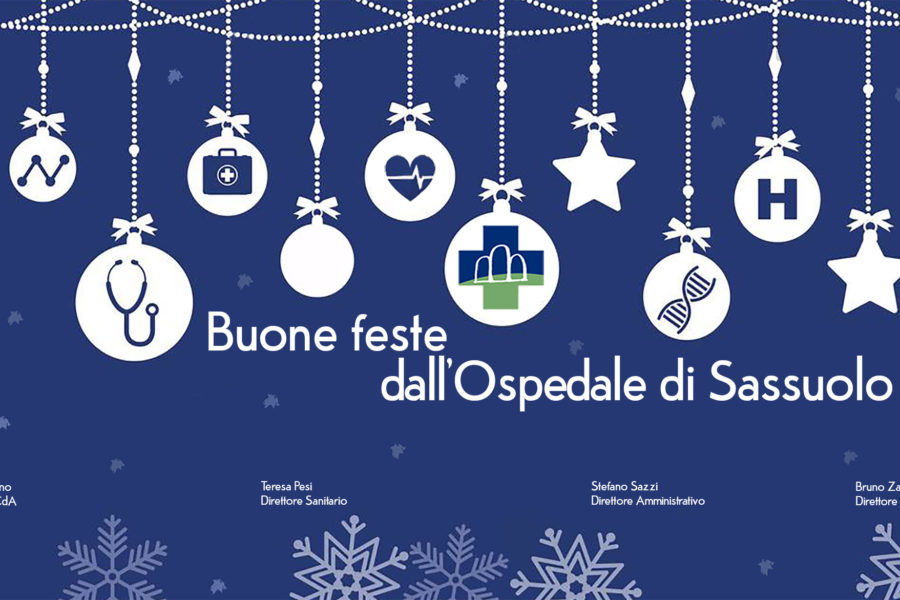 Buone feste dall'Ospedale di Sassuolo