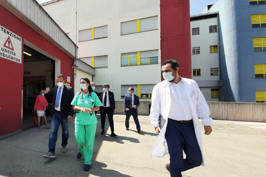 L’ASSESSORE DONINI VISITA L’OSPEDALE DI SASSUOLO 